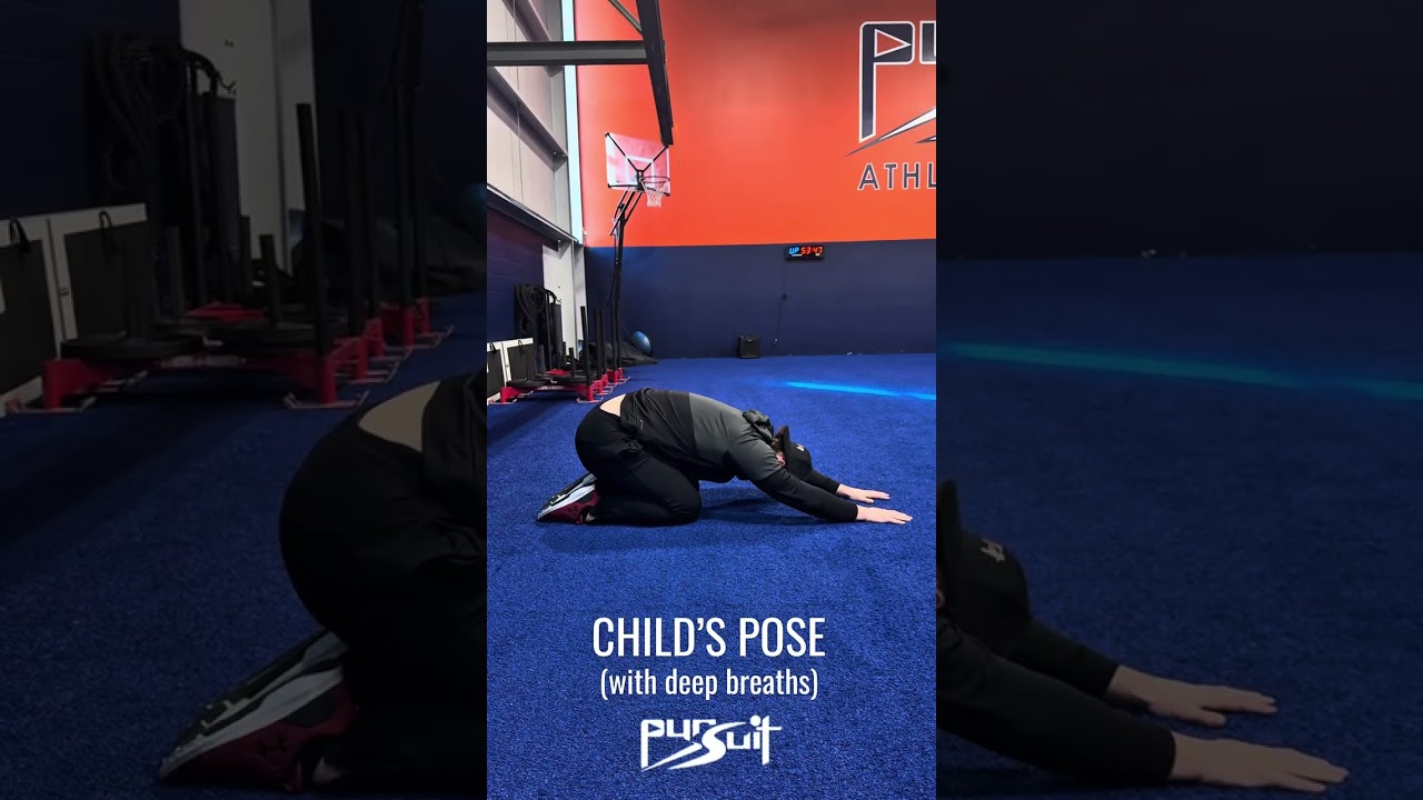 Stretch it out with the Child’s Pose