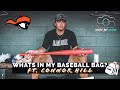 Episode 34 whats in my baseball bag ft connor hill infielderpitcher at tusculum university