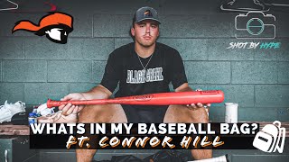 Episode 34: What's In My Baseball Bag? Ft Connor Hill (Infielder/Pitcher At Tusculum University)