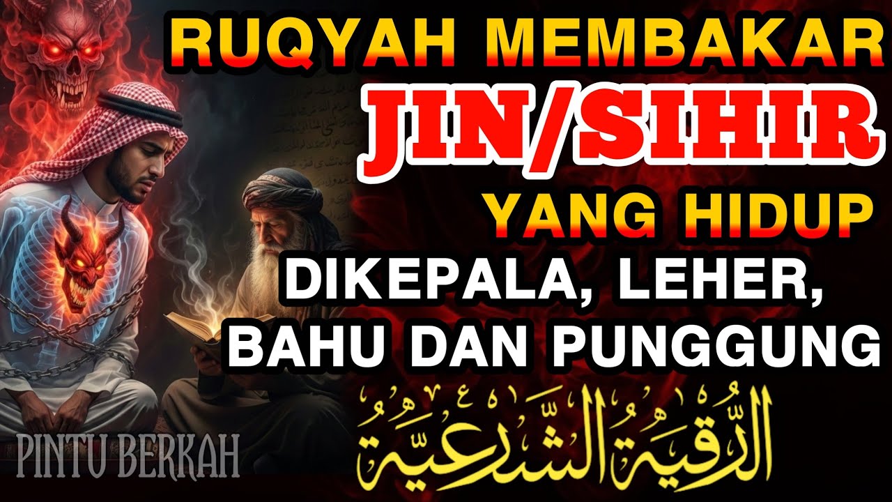 RUQYAH RUMAH PENGUSIR JIN, SETAN & SIHIR DI RUMAH & TUBUH, PENENANG HATI DAN FIKIRAN | Ismail Alqadi