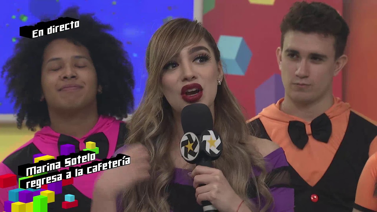 Marina Sotelo regresa a la cafetería