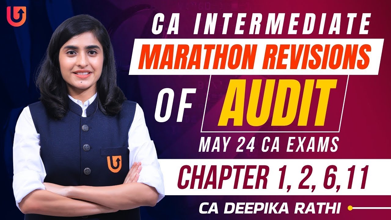 CA INTER AUDIT NEW SYLLABUS | CA Inter MAY 24 | Chapter 1,2,6,11 | CA ...