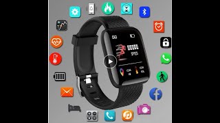 Z4 Digital Smart Sport Watch 116 Plus Color Screen Exercise Heart Rate Blood Pressure Bluetooth screenshot 2