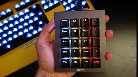 Max Falcon-20 review - A programmable mini mechanical keyboard - By TotallydubbedHD