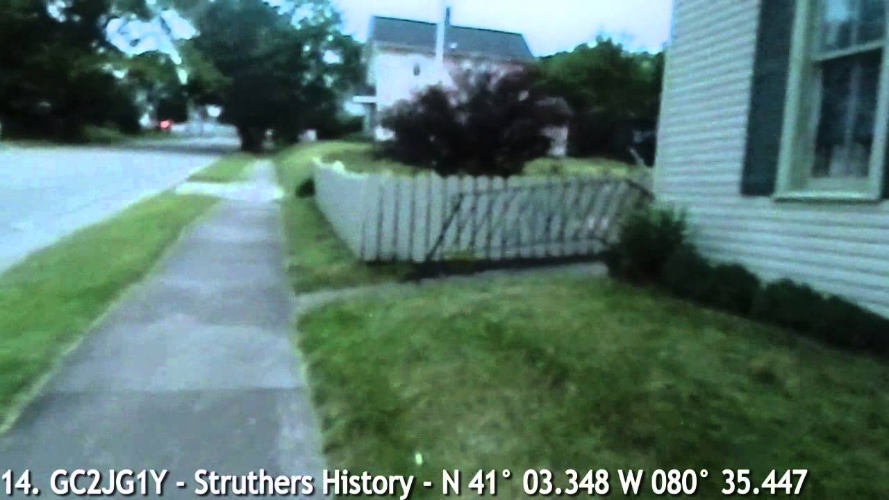 Geocache 14 GC2JG1Y Struthers History Struthers, OH YouTube
