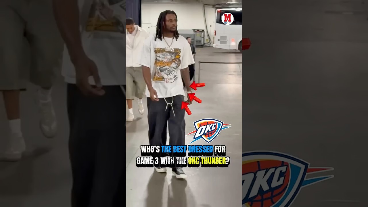 OKC Thunder: Who’s Best Dressed for Game 3? 👀😮‍💨 