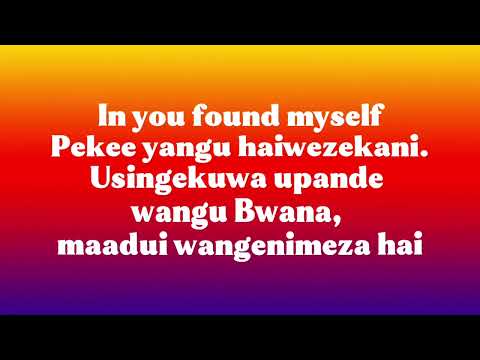 BONGE LA SURPRISE By Wapendwa Muziki Official Lyrics Video