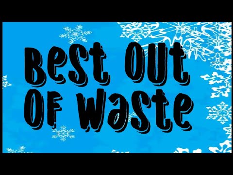 Best out of waste - YouTube