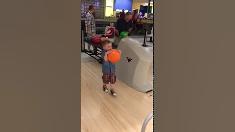 Remy bowling first time