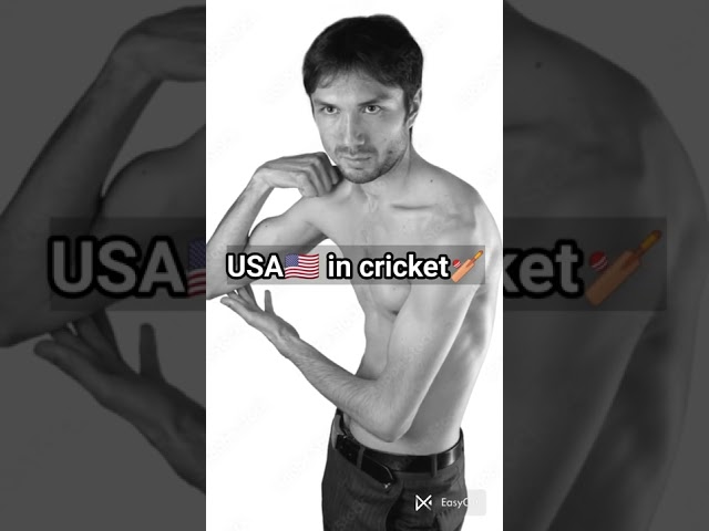 USA 🇺🇲 in Cricket 🏏 #shorts class=
