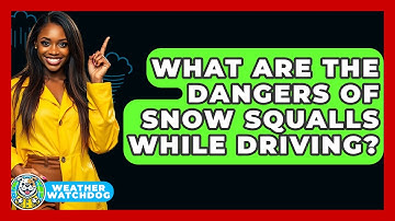 What Are The Dangers Of Snow Squalls While Driving? - Weather Watchdog
