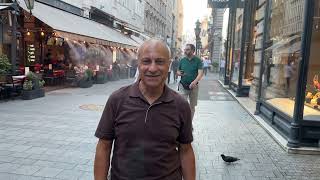 Macaristan - Budapeşte Alış Veriş Caddesi Váci Utka