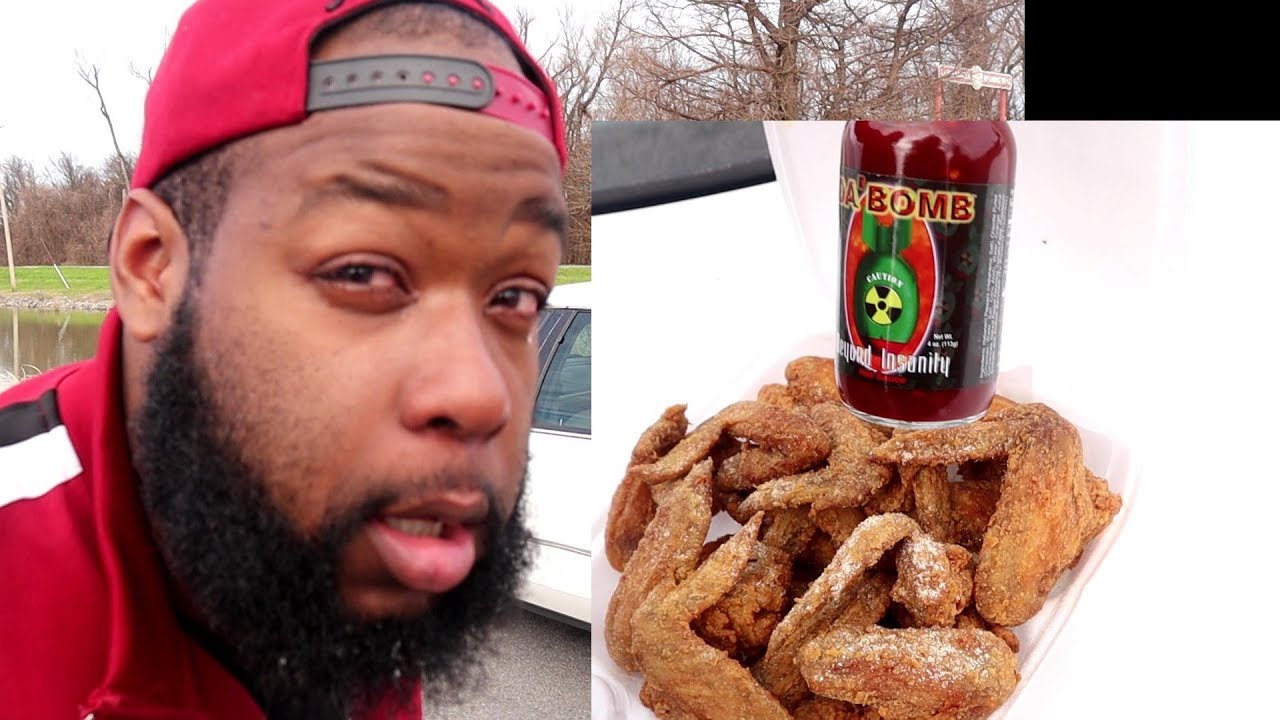 Eating "Da Bomb" Hot Sauce Challenge YouTube