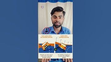 The science of turning Roads || why it was elevated and down in turnings - #science #physics