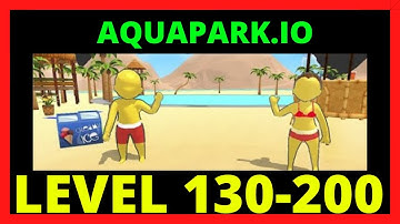 Aquapark.io All Levels! Epic Gameplay! Level 130-200