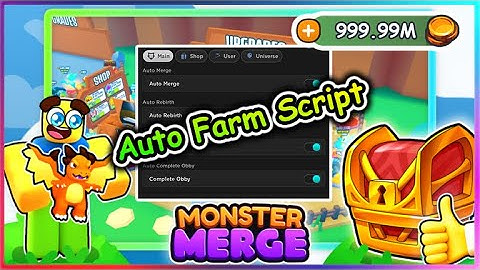 Roblox Monster Merge Simulator Script - Auto Farm GUI & More