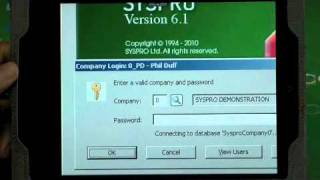 SYSPRO on iPad