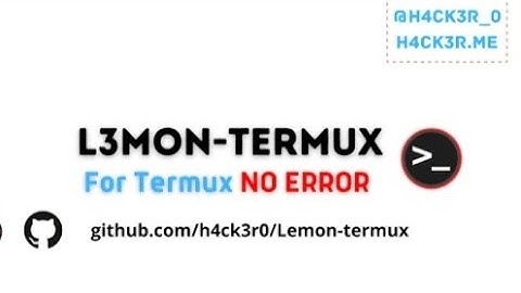 Termux Tutorial for Beginners :How to install Lemon in Termux without¦2023! error..@hammadbhai2098