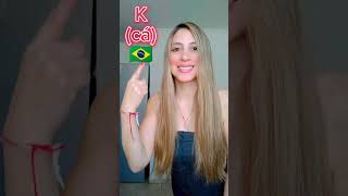 Tres Maneras De Decir La Letra K En Portugus  Y Libras
