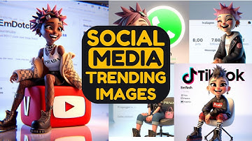 How to Create Social Media AI Trending Images with Bing and Dall-E 3 For Free