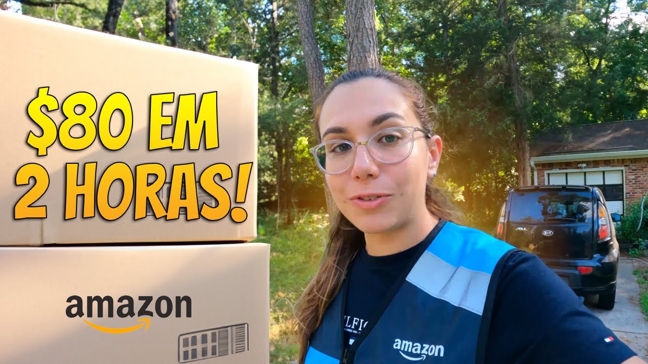 VALE A PENA TRABALHAR COM AMAZON FLEX NOS EUA?!