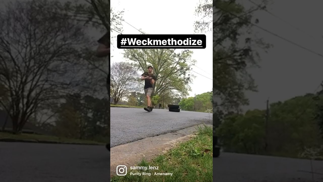 Weckmethodized Tire Sled 