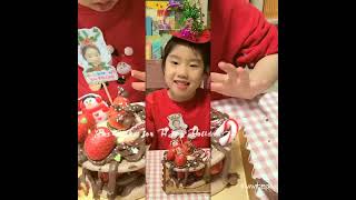 (하연코코튜브) 크리스마스 케익만들기 딸기랑 초코는 언제먹어도 맛있지요~ screenshot 5