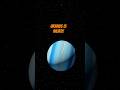 Uranus Moves Differently #universe #science #space #shorts