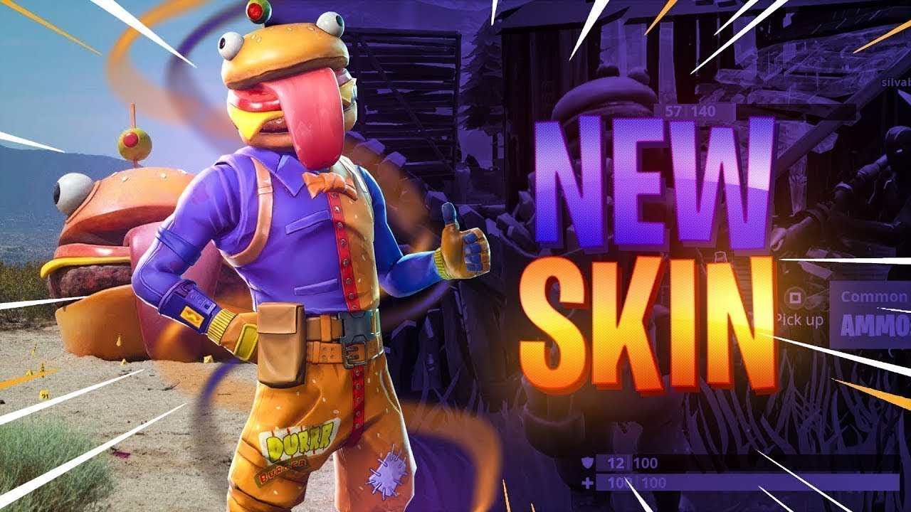 FORTNITE DURR BURGER CHALLENGE[AT 3AM]!!!