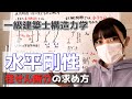 一級建築士【構造力学】水平剛性の解き方
