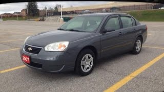 Match Highlights 2007 Chevrolet Malibu LS Newmarket Ontario | MacIver Dodge Jeep