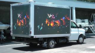 Cirque Du Soleil Led Billboard Truck Ad