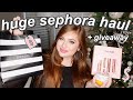 HUGE SEPHORA MAKEUP HAUL + VIB HOLIDAY SALE BEAUTY & SKINCARE RECS