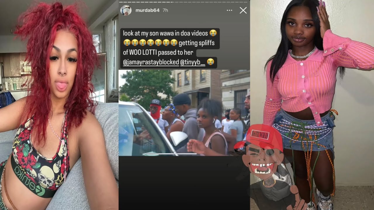 Murda B идет на контакт с (кузеном Ву Лотти) Wawa 2 Sneakyy!😳После того, как Ву Лотти разбил Murda!