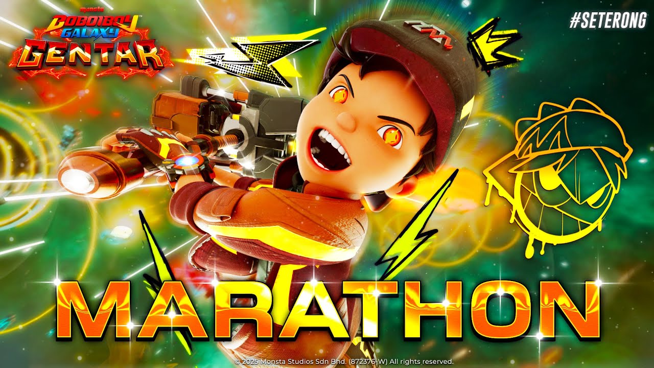 BoBoiBoy Galaxy GENTAR | FULL MARATHON 