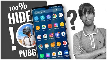 How To Hide PUBG Mobile In Android @BattlegroundsMobile_IN : 2021