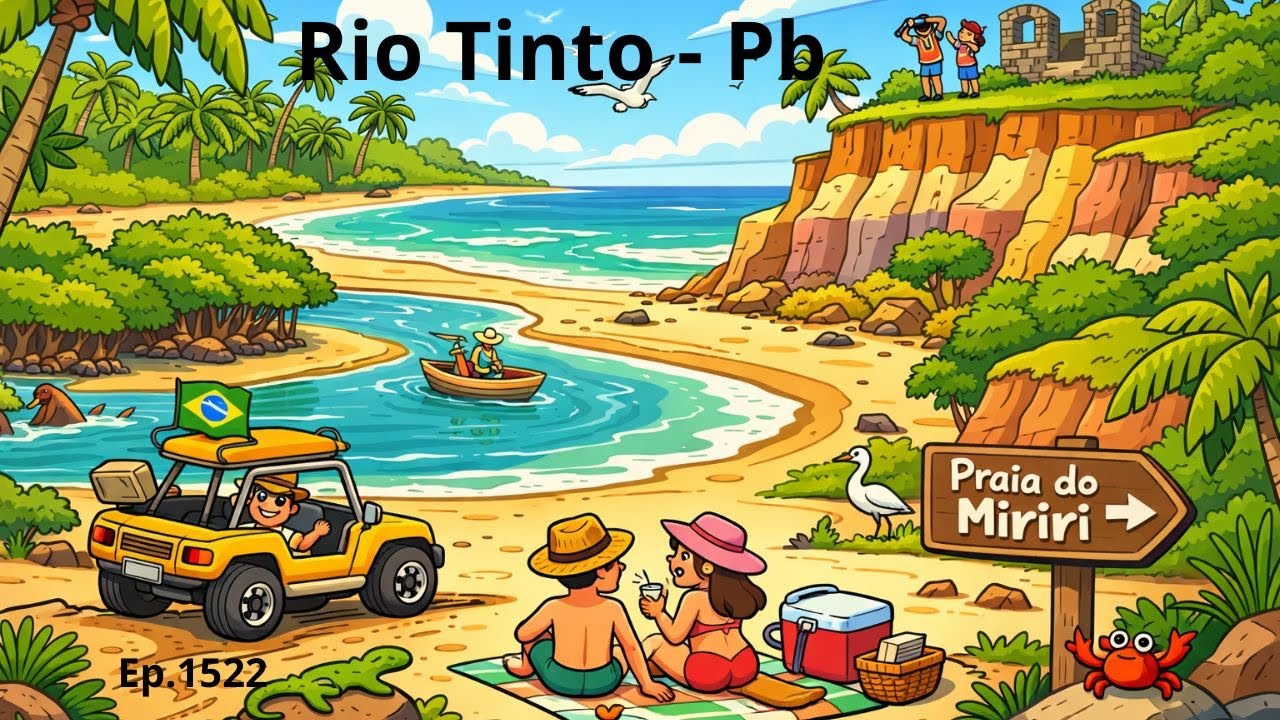 O mar sempre nos conta uma história: Praia do Miriri Norte - Rio Tinto -Pb- Episódio # 1522
