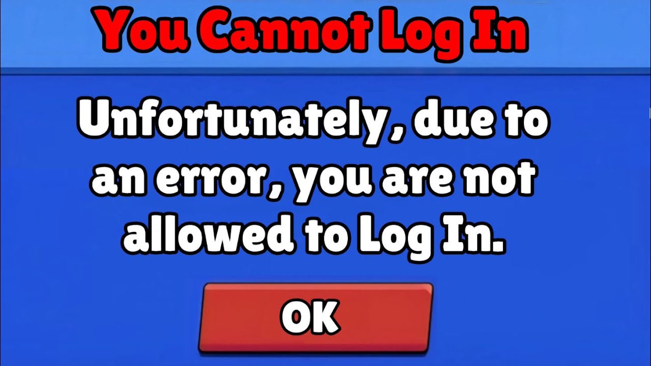 I Cant Log In. - YouTube