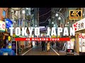🇯🇵Night Walk Through Tokyo, Japan 🏯 Shimbashi Street Nightlife 新橋  [ 4K HDR - 60 fps ]