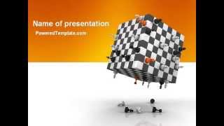 Game of Chess PowerPoint Template by PoweredTemplate.com