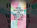 Focused।#motivation #winningminds #successmind #growthmindset #mindsetminute #focusonwhatmatters