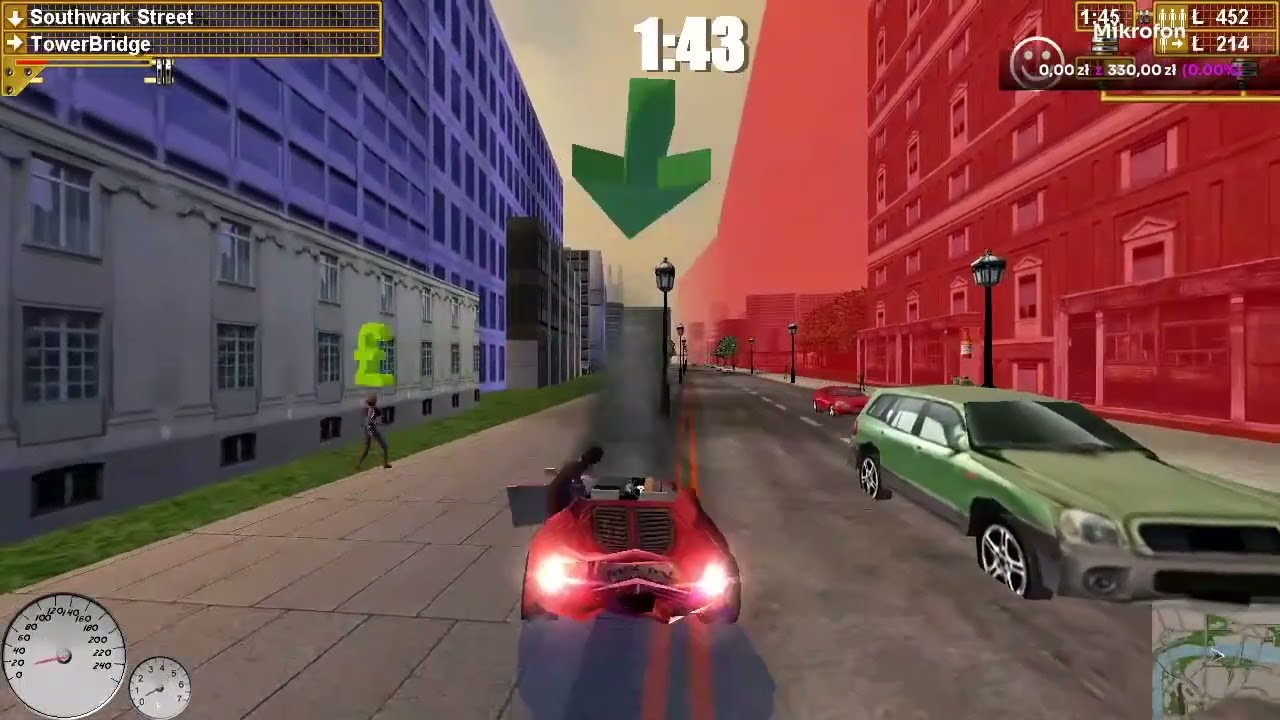 Nie ciesz się tak, zgarnąłeś dużo kasy, ale również masę problemów, Taxi Madness London #2