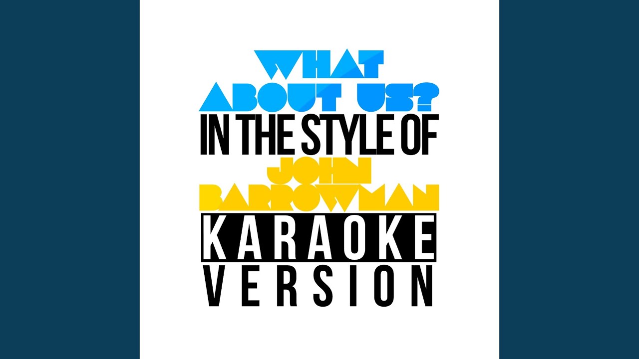 John Barrowman What About Us Official Music Video