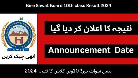 bise swat board 09th Class result 2024 Check Online