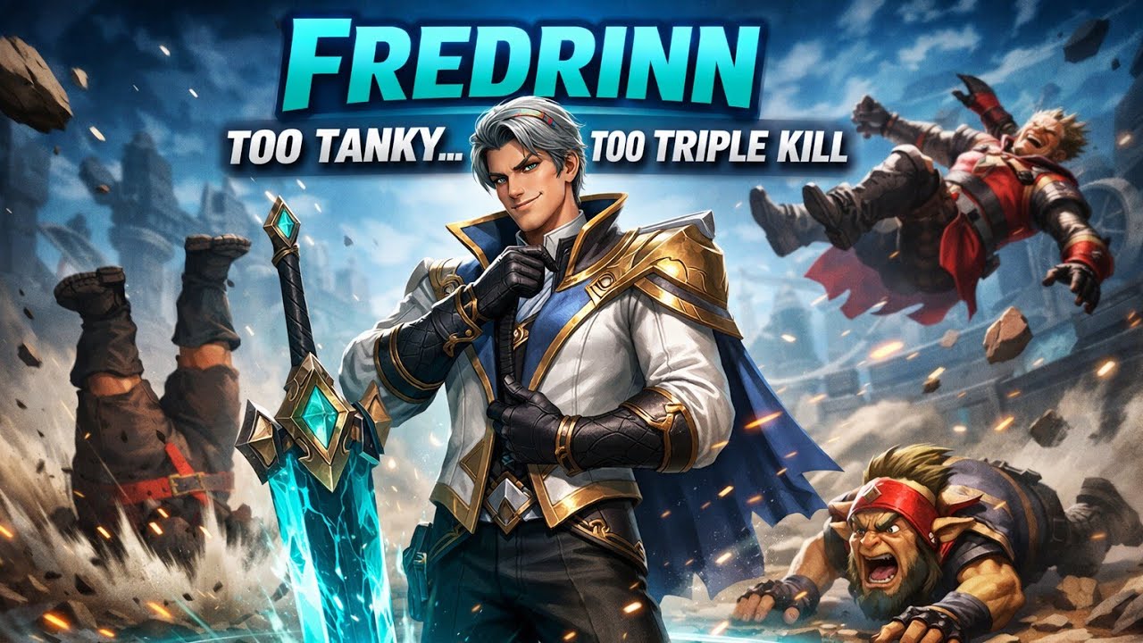 ​The Real Raid Boss! Fredrinn Triple Kill Gameplay - Tank Rasa Assassin