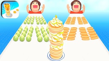 Pancake Run - Gameplay Walkthrough - All Levels (Android, iOS)