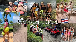 COSTA RICA TRAVEL VLOG | Riu Palace, Zip Lining, Volcanic Mud Hot Springs \& More!