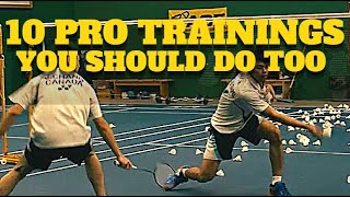 Ten Trainings PRO PLAYERS Do That Amateurs Don't in Badminton