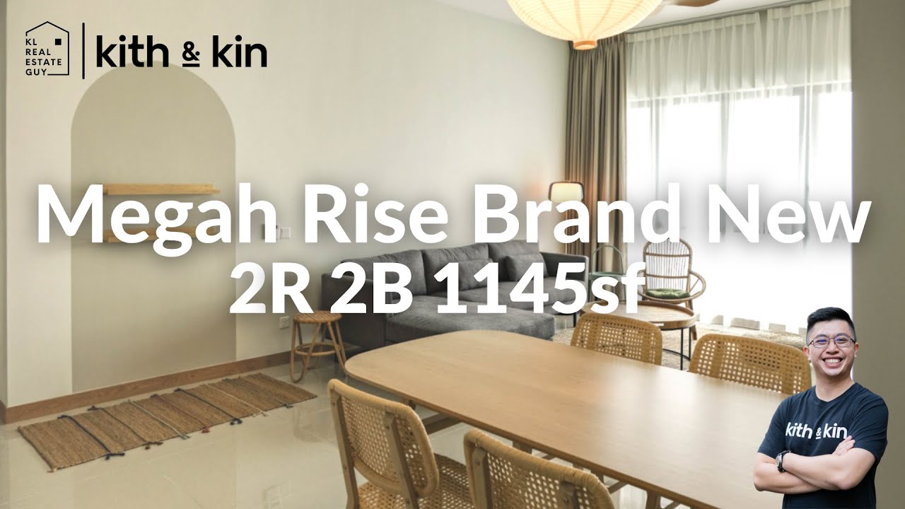Megah Rise | 2R 2B 1145sf | New Talk of Town in Taman Megah