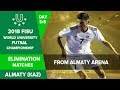 🔴  FUTSAL - 2018 FISU World University Championship - Group Stage Matches